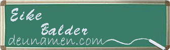 Eike Balder Visitenkarte